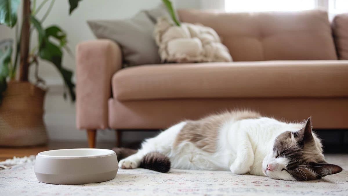 Combien de temps un chat peut rester sans manger : Les risques